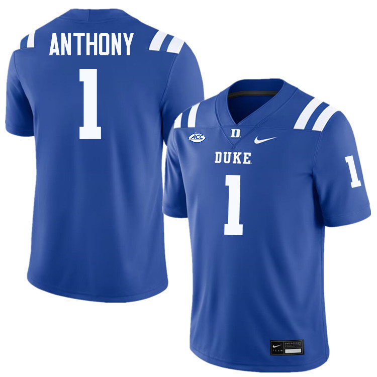 Andrel Anthony Duke Jersey,Duke Blue Devils #1 Andrel Anthony Jersey Youth College-Blue